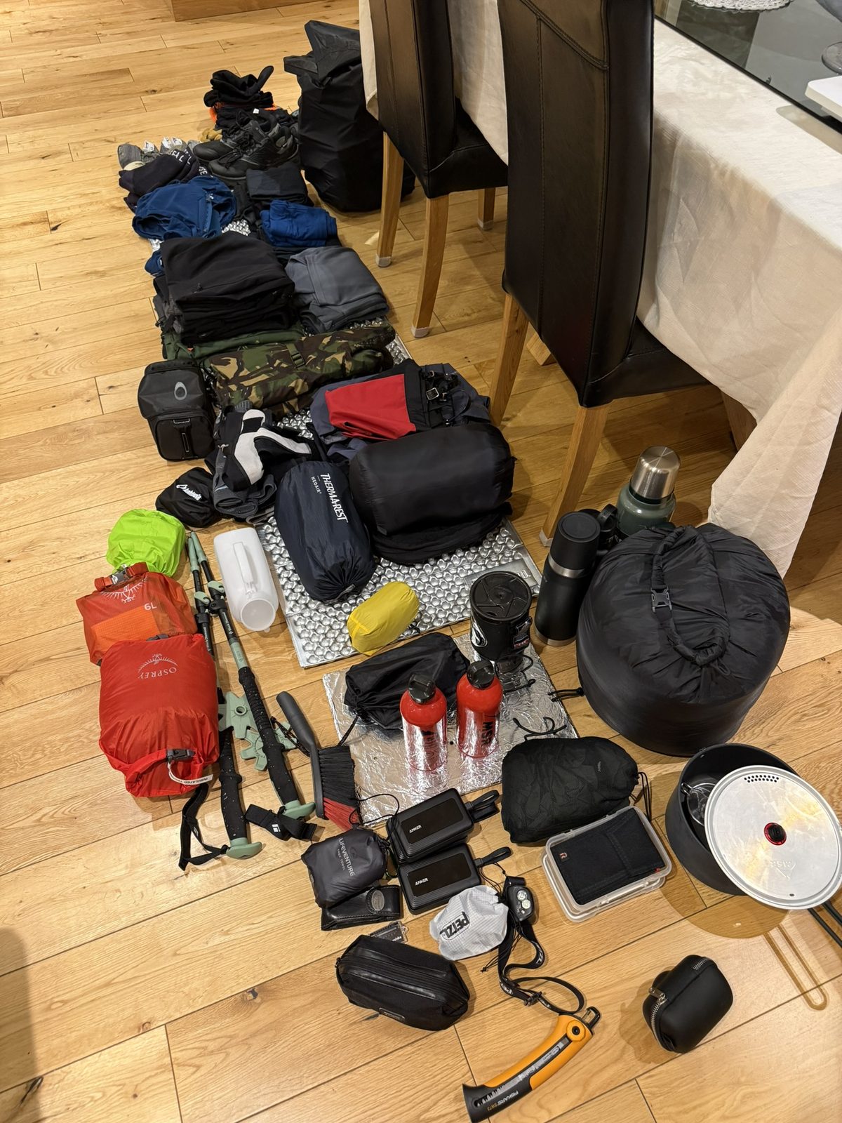 Lapland Arctic Ultra 2026: the kit, before it all had to fit in one sled