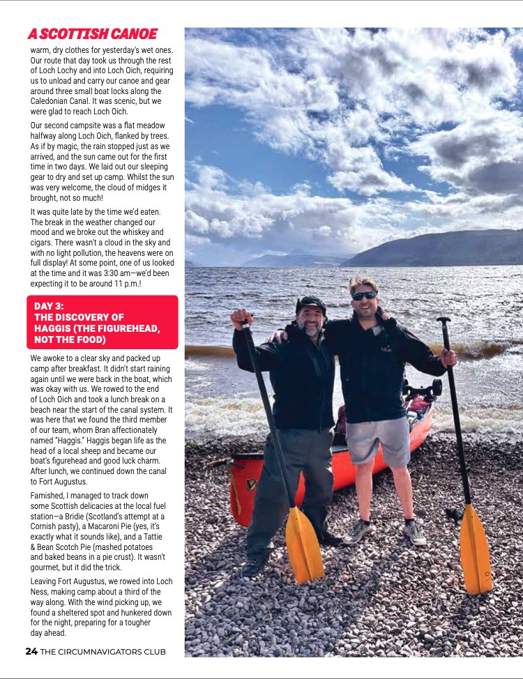 A Scottish Canoe, The Log, page 24