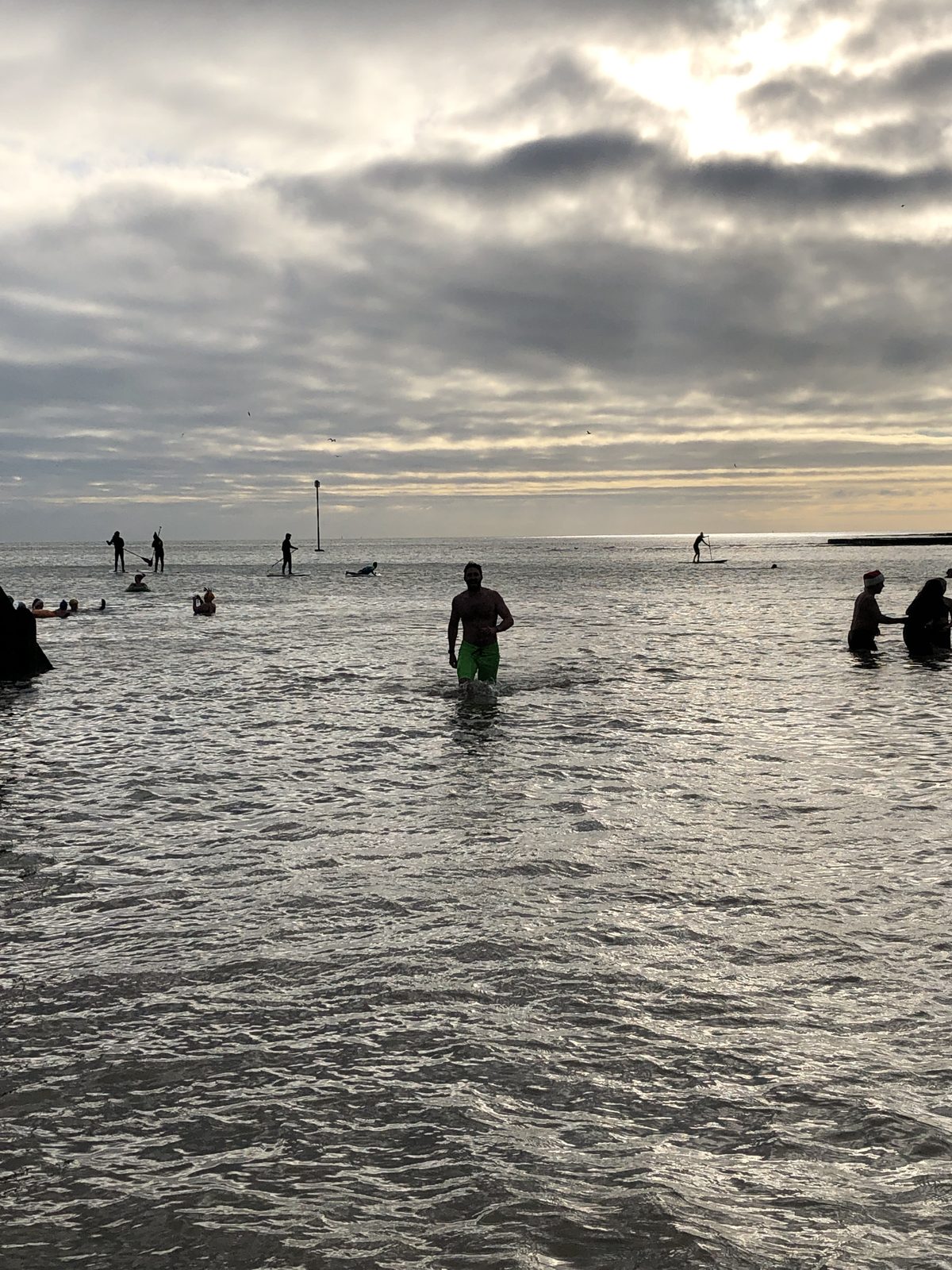 Me, out in the sea